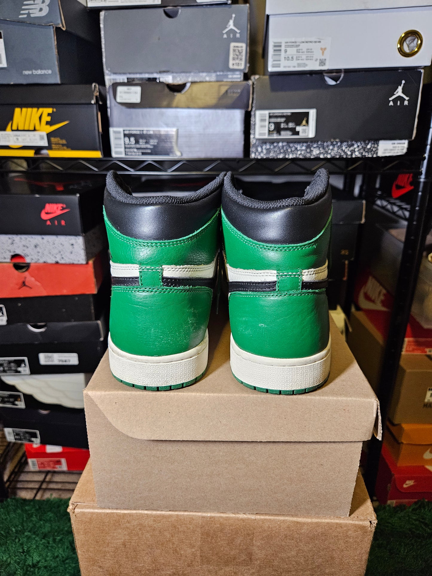 Size 11.5 - AJ 1 Retro High OG Pine Green 2018