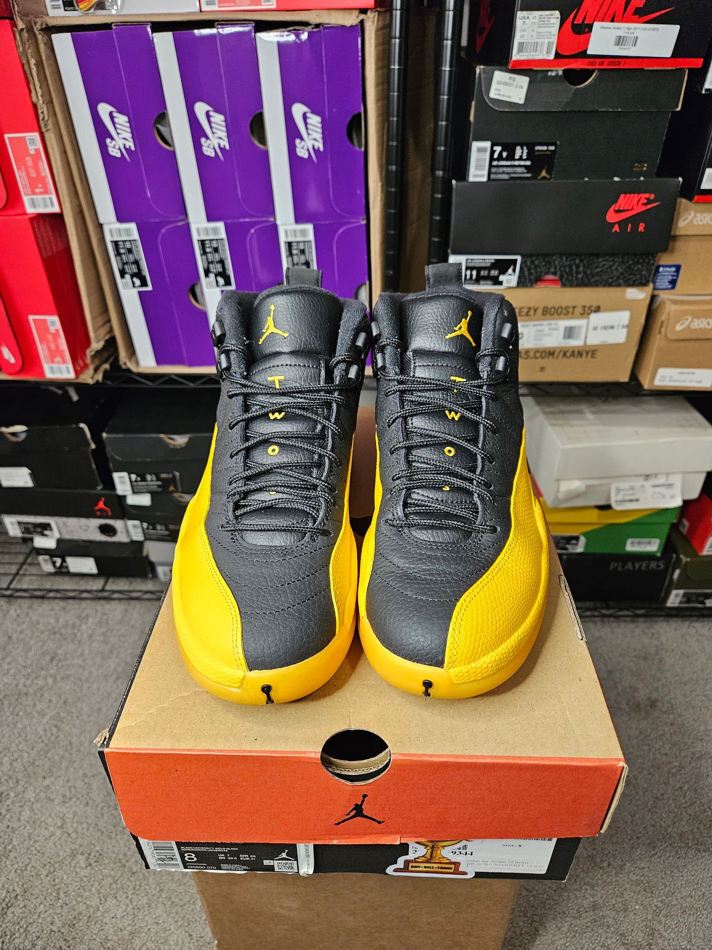 Size 8 - AJ 12 Retro University Gold 2020