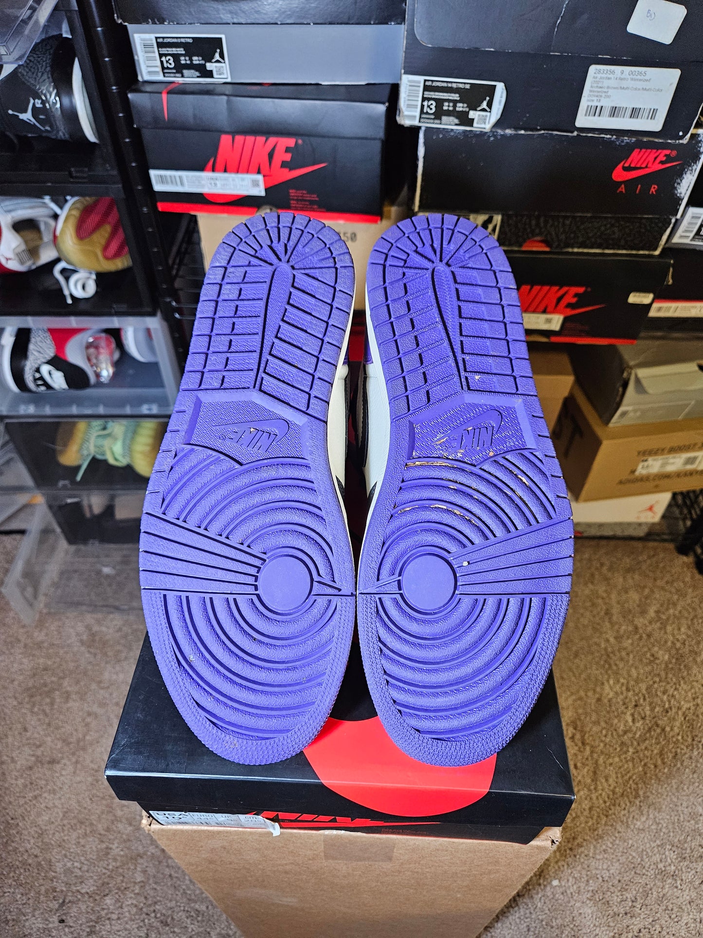 Size 10.5 - AJ 1 Retro OG High Court Purple