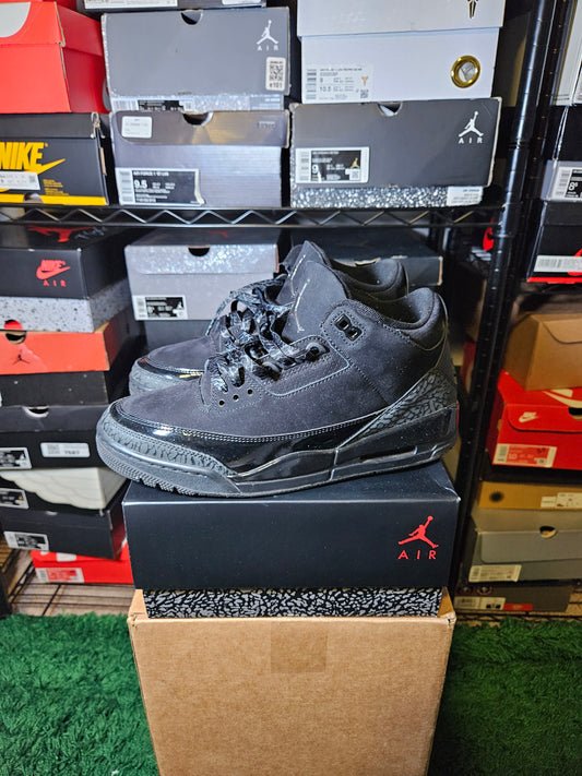 Size 9.5 - AJ 3 Retro 2025 Black Cat
