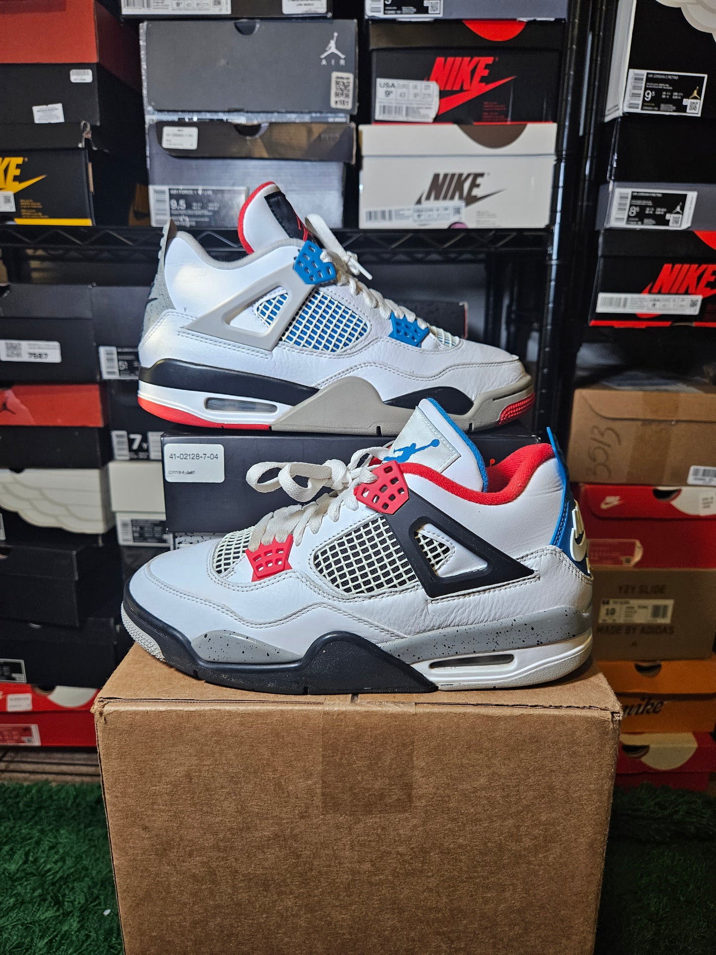 Size 8 - AJ 4 Retro SE Mid What The 4