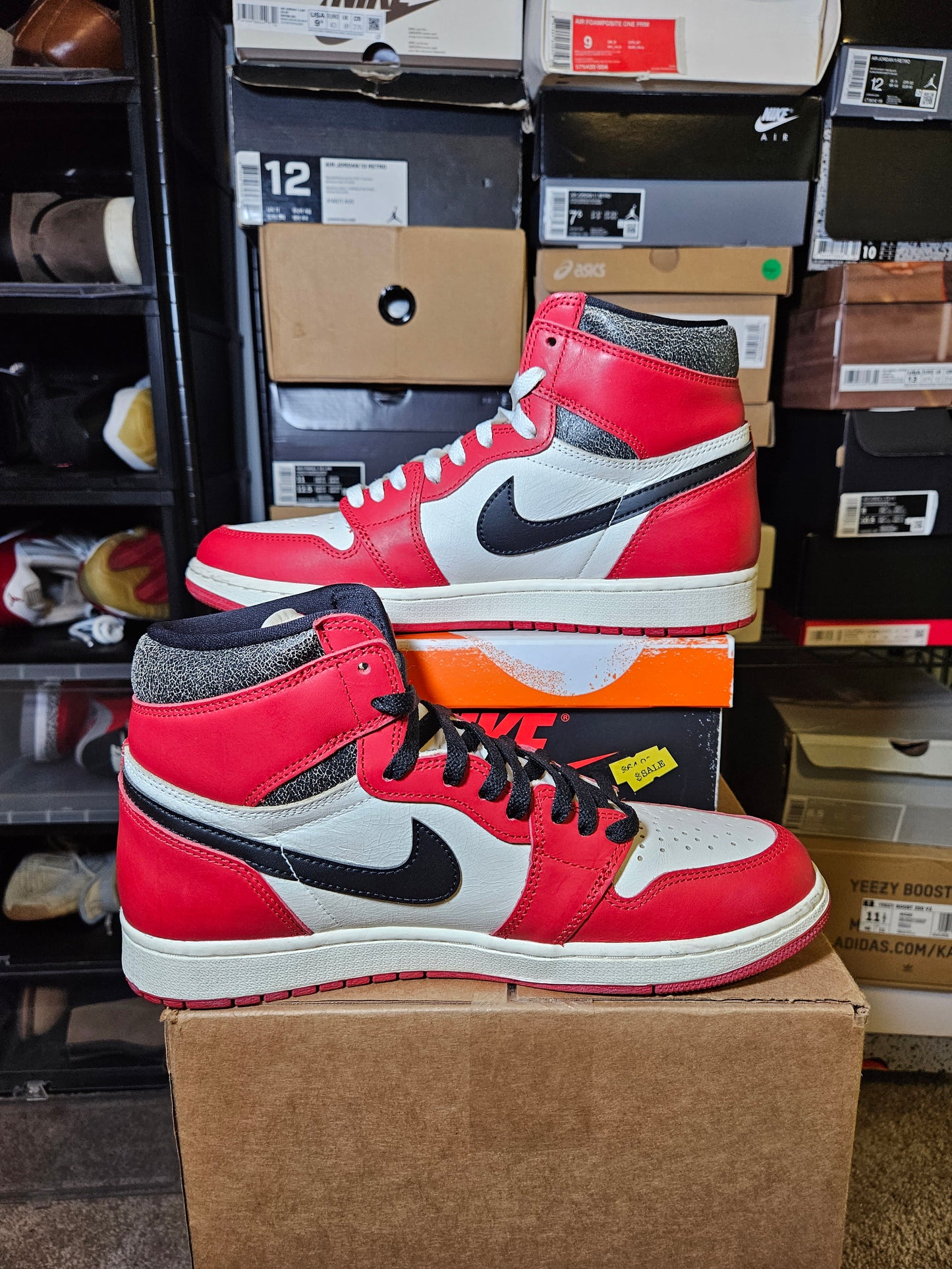 Size 10.5 - AJ 1 Retro High OG Chicago Reimagined Lost & Found 2022