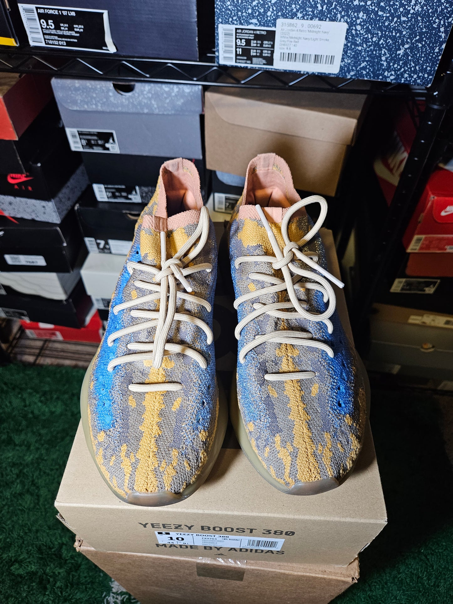 Size 10 - YZY 380 Blue Oat Reflective