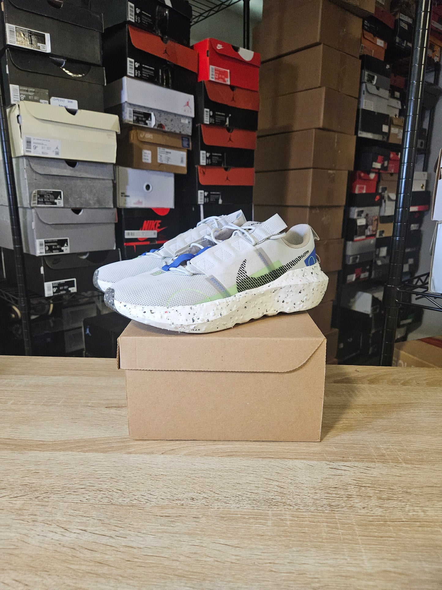 Size 10 - Crater Impact Pure Platinum