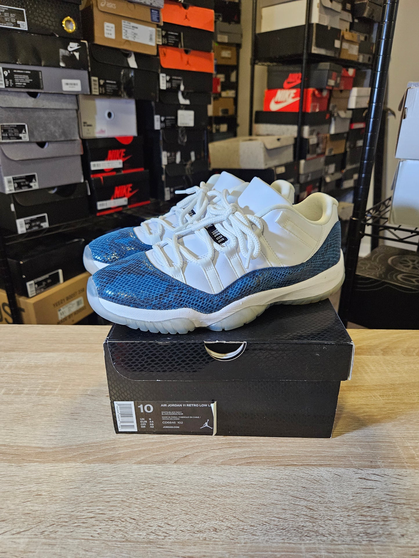 Size 10 - Jordan 11 Retro Low Snakeskin 2019