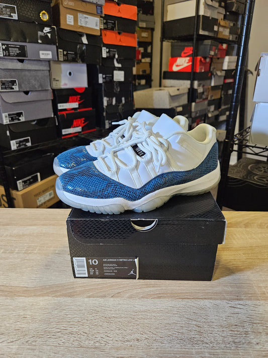 Size 10 - Jordan 11 Retro Low Snakeskin 2019