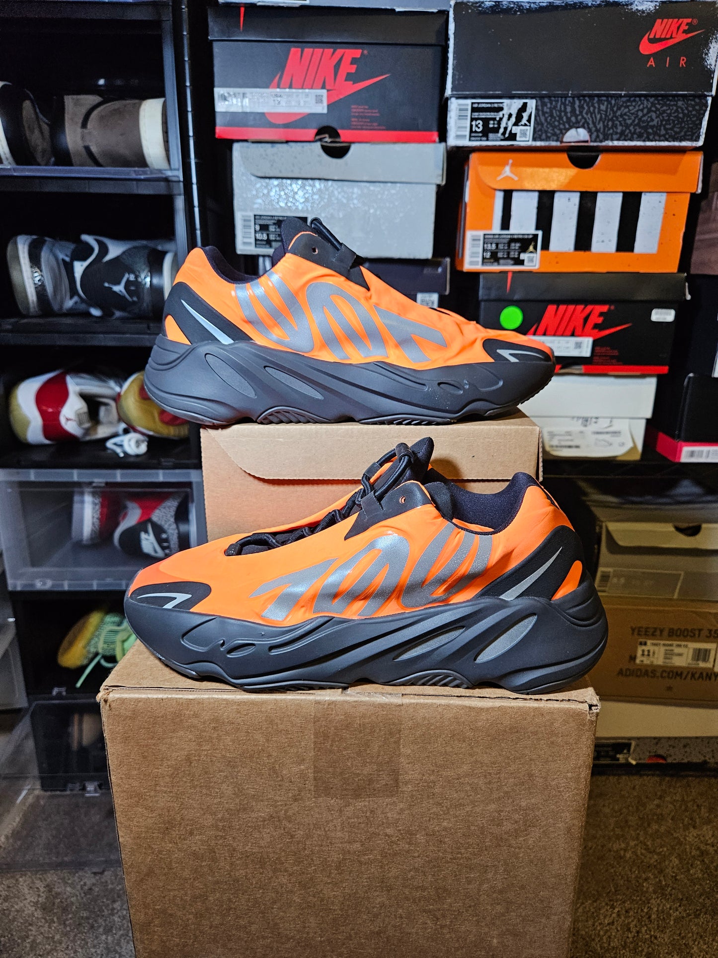 Size 9.5 - YZY Boost 700 MNVN Orange