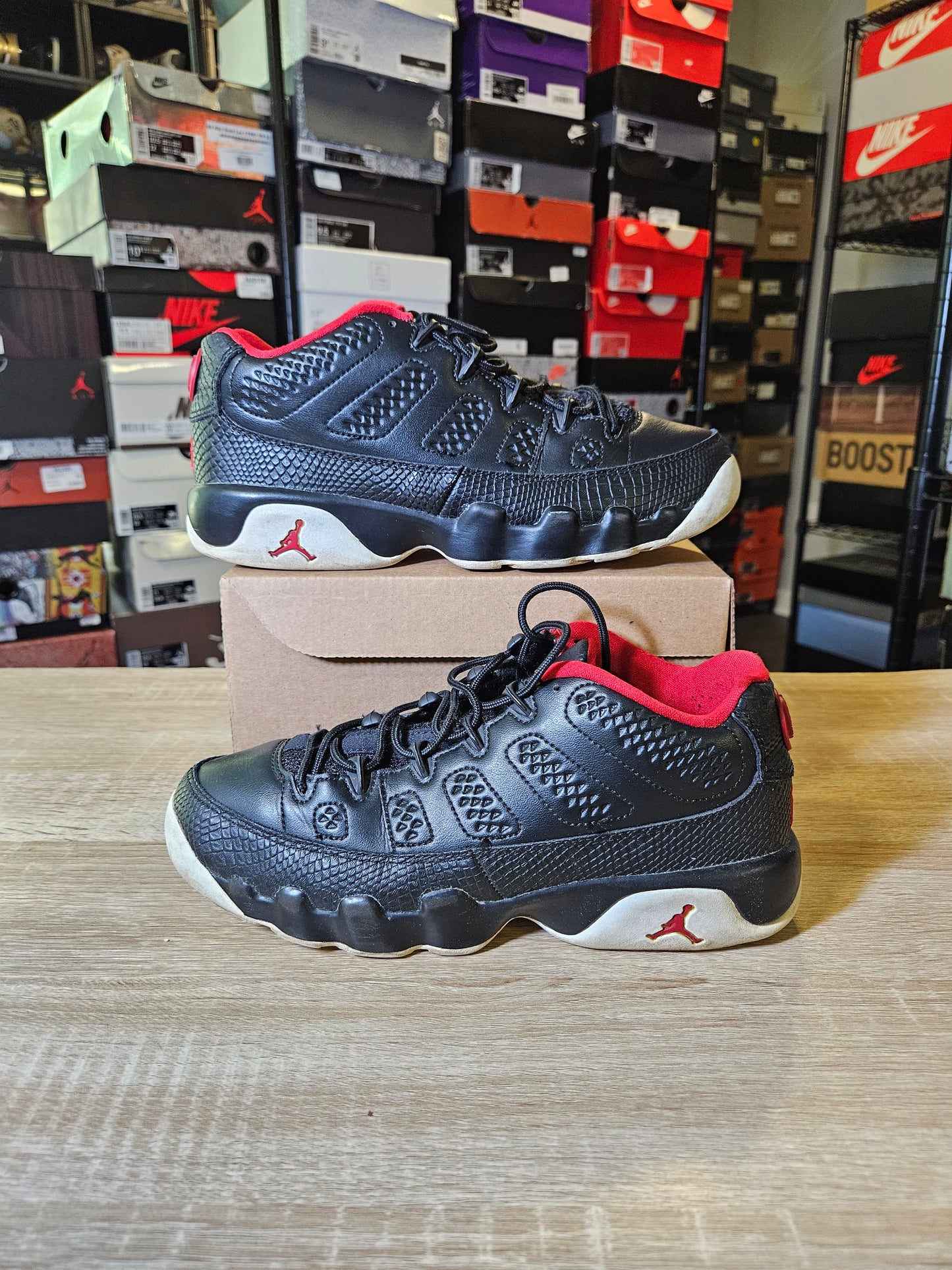 Size 6 - AJ 9 Retro Low Snakeskin