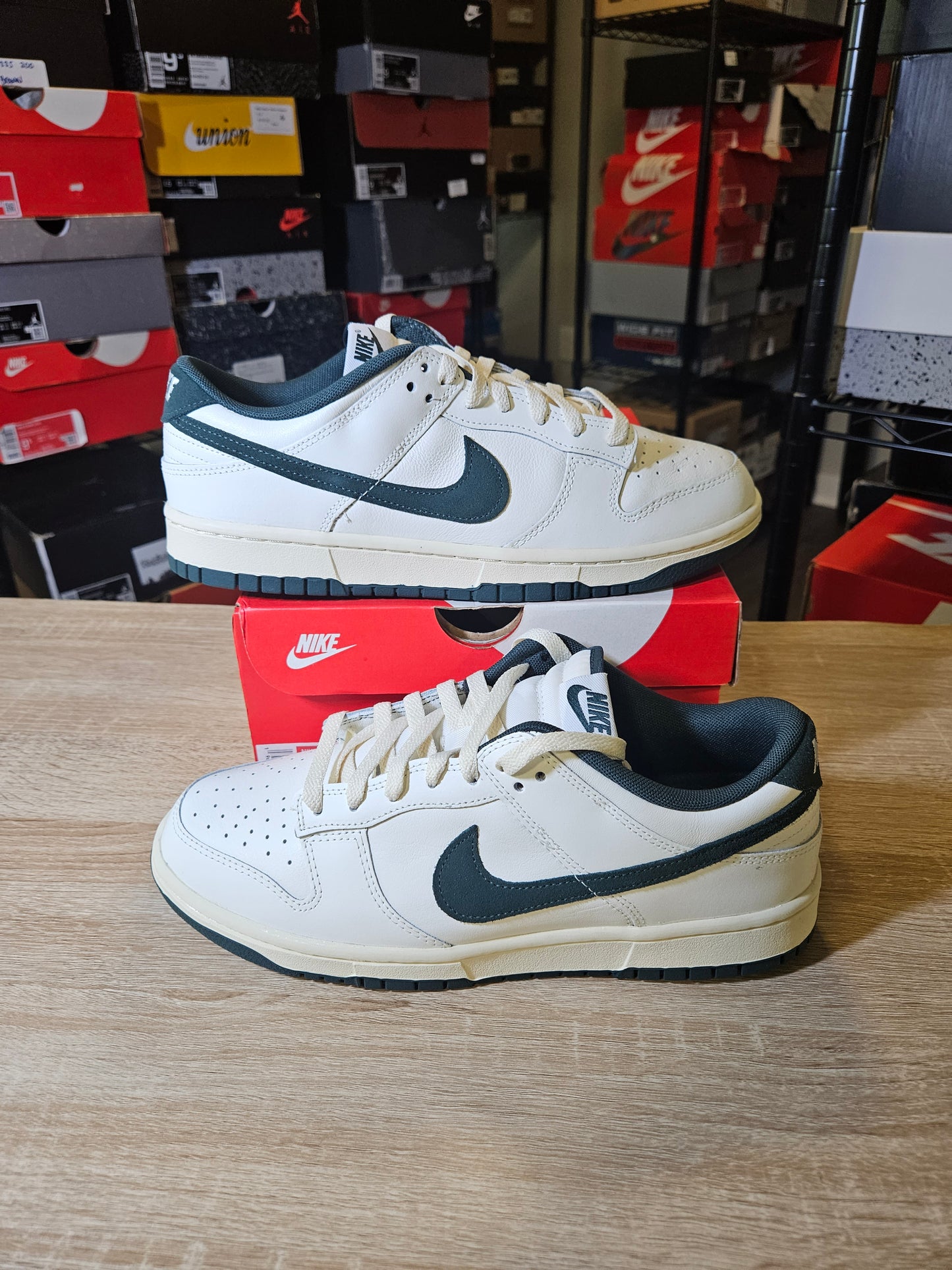 Size 9.5 - Nike Dunk Low Athletic Department - Deep Jungle