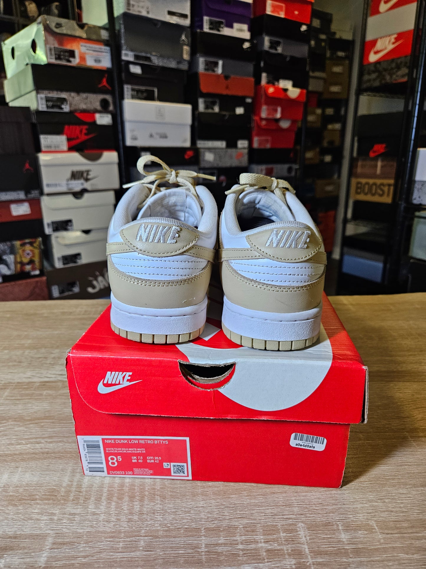 Size 8.5 - Dunk Low Team Gold