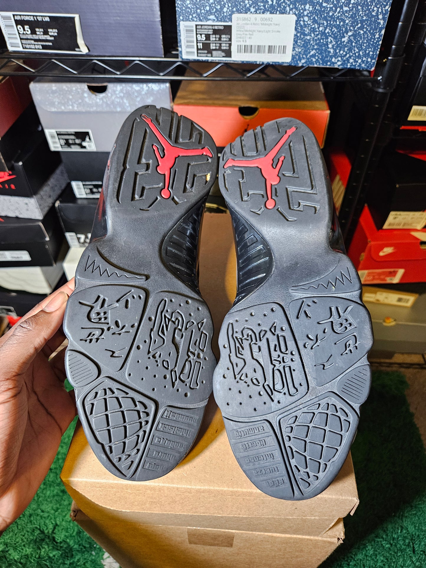 Size 11 - AJ 9 Retro 2010 Charcoal