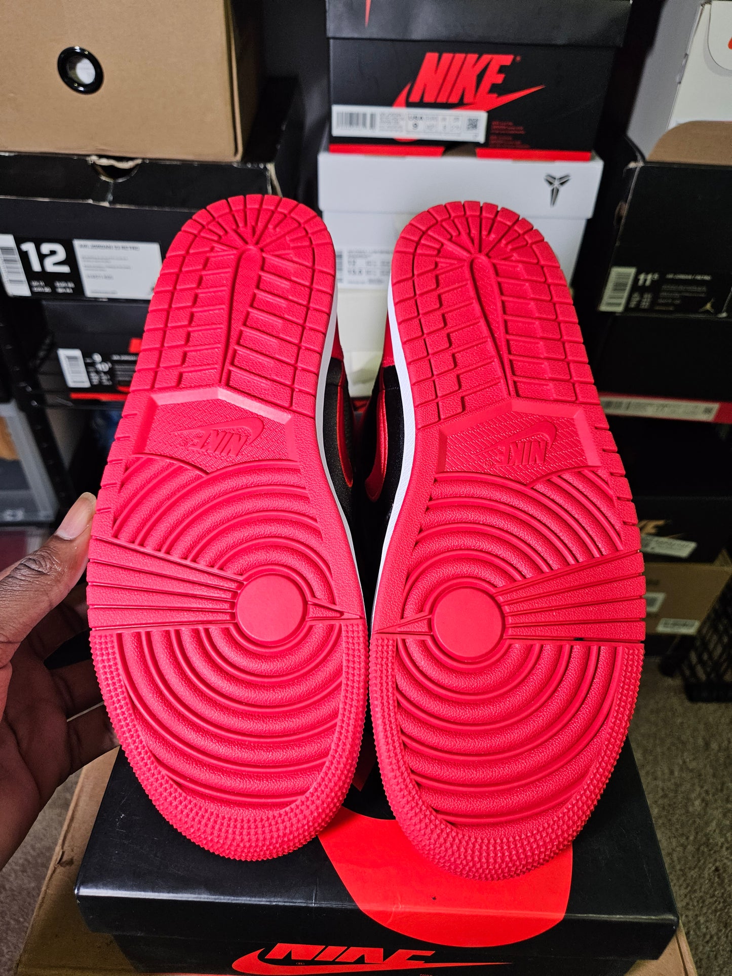 Size 11W/9.5M - AJ 1 Retro OG 2023 High Satin Bred