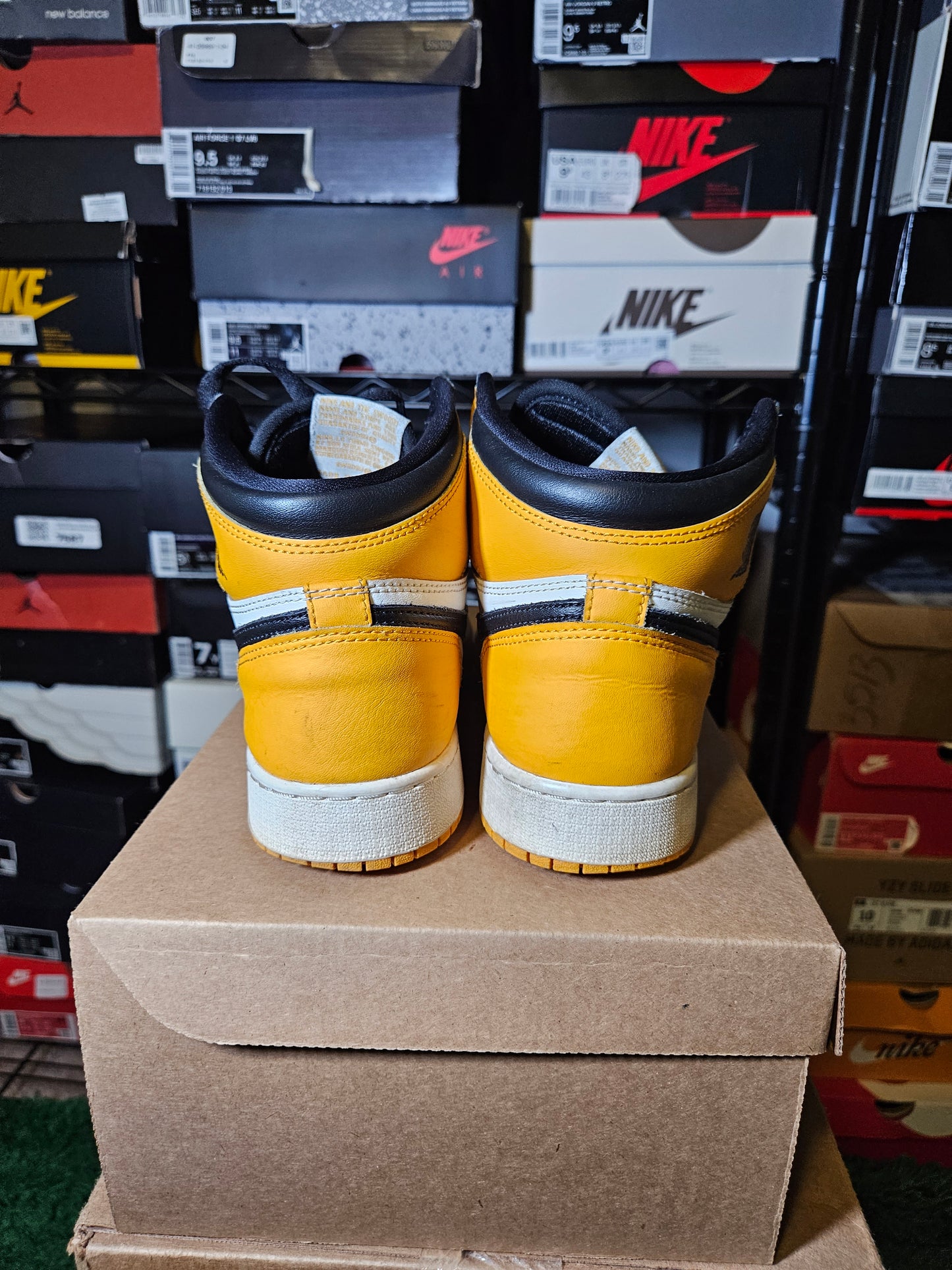 Size 7 - AJ 1 Retro OG Mid Yellow Toe