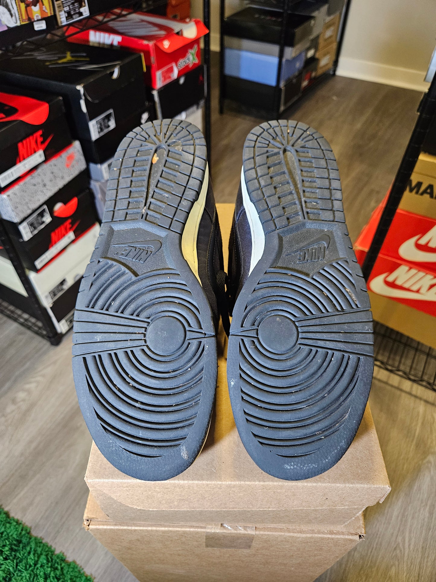 Size 11 - Dunk Low Black Canvas