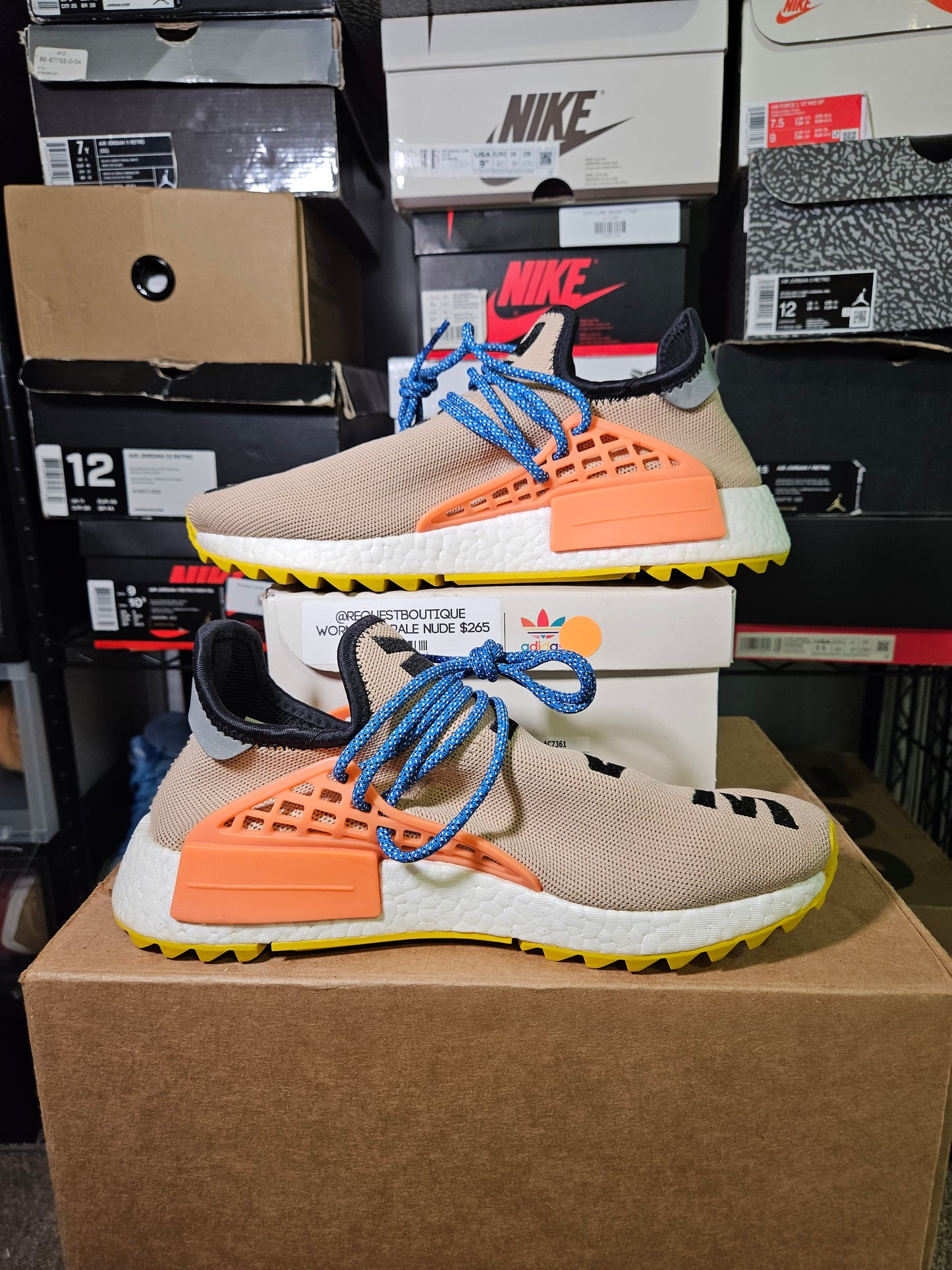 Size 7 - Pharrell x NMD Trail Human Race