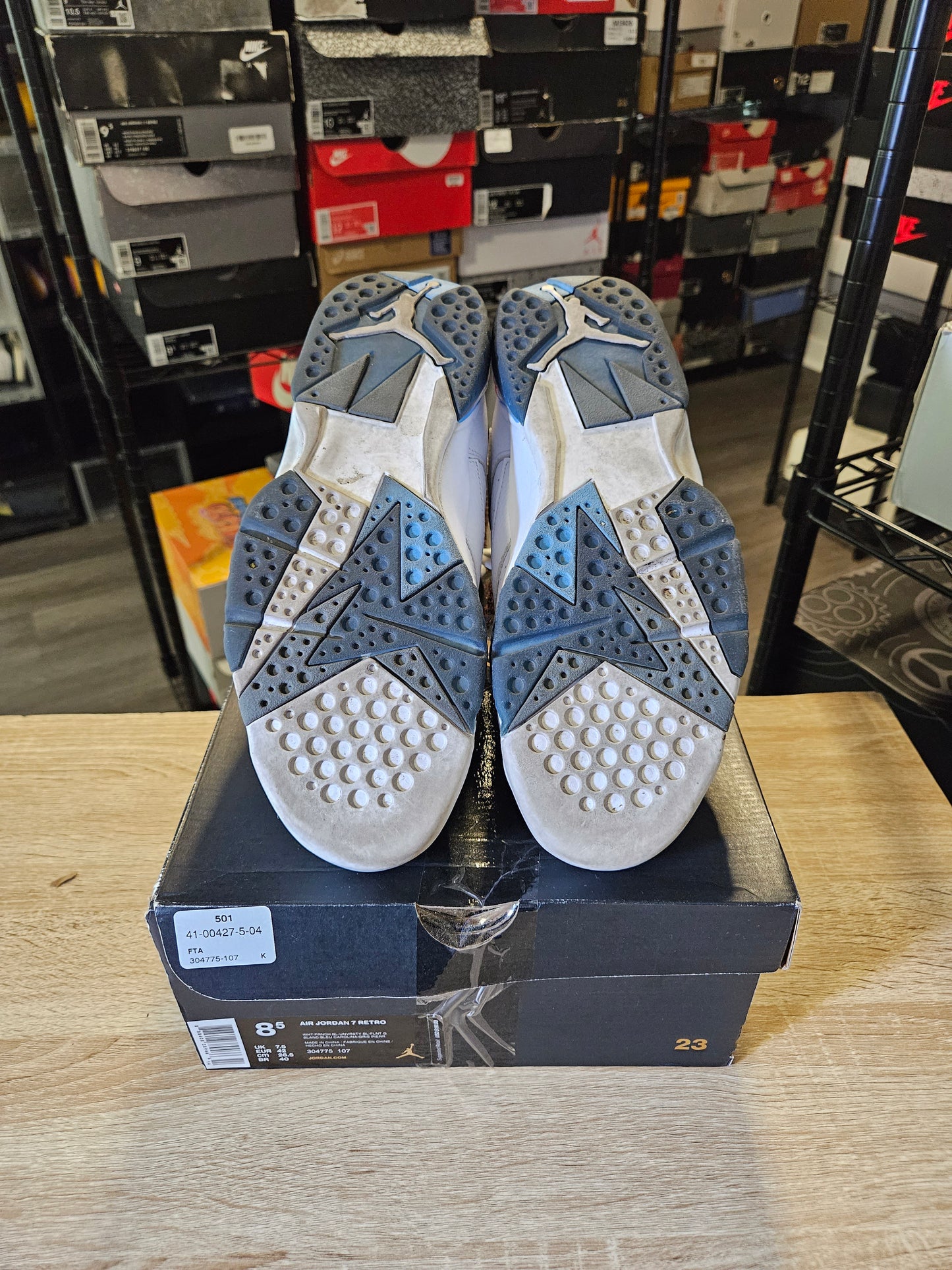 Size 8.5 - AJ 7 Retro 2015 French Blue