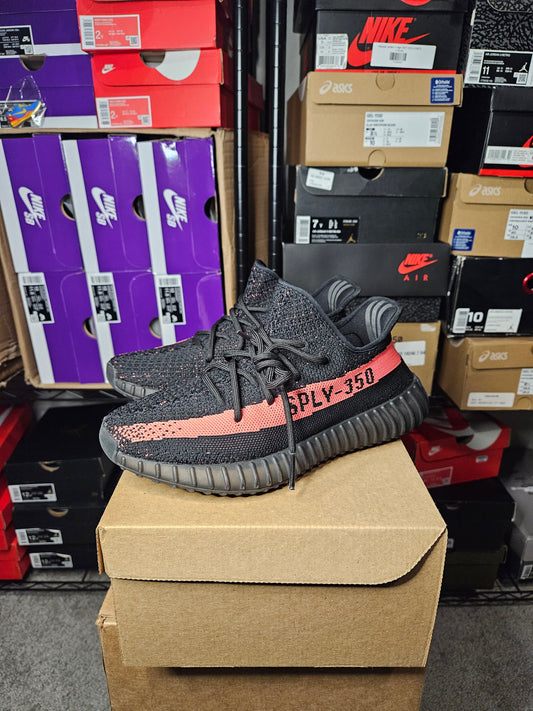 Size 7 - YZY Boost 350 V2 Low Red Stripe