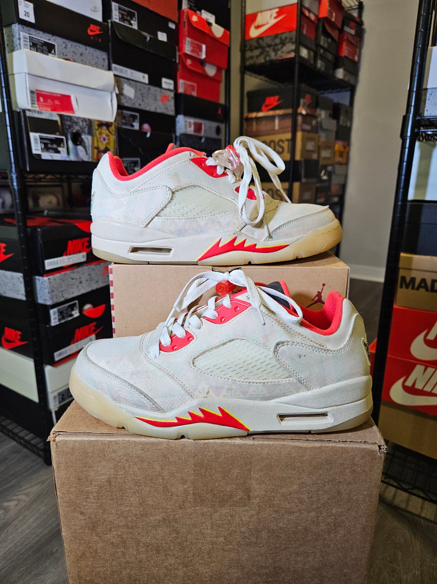 Size 7.5 - AJ 5 Retro 2021 Low Chinese New Year