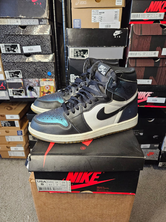 Size 8 - AJ 1 Retro OG High All Star - Chameleon