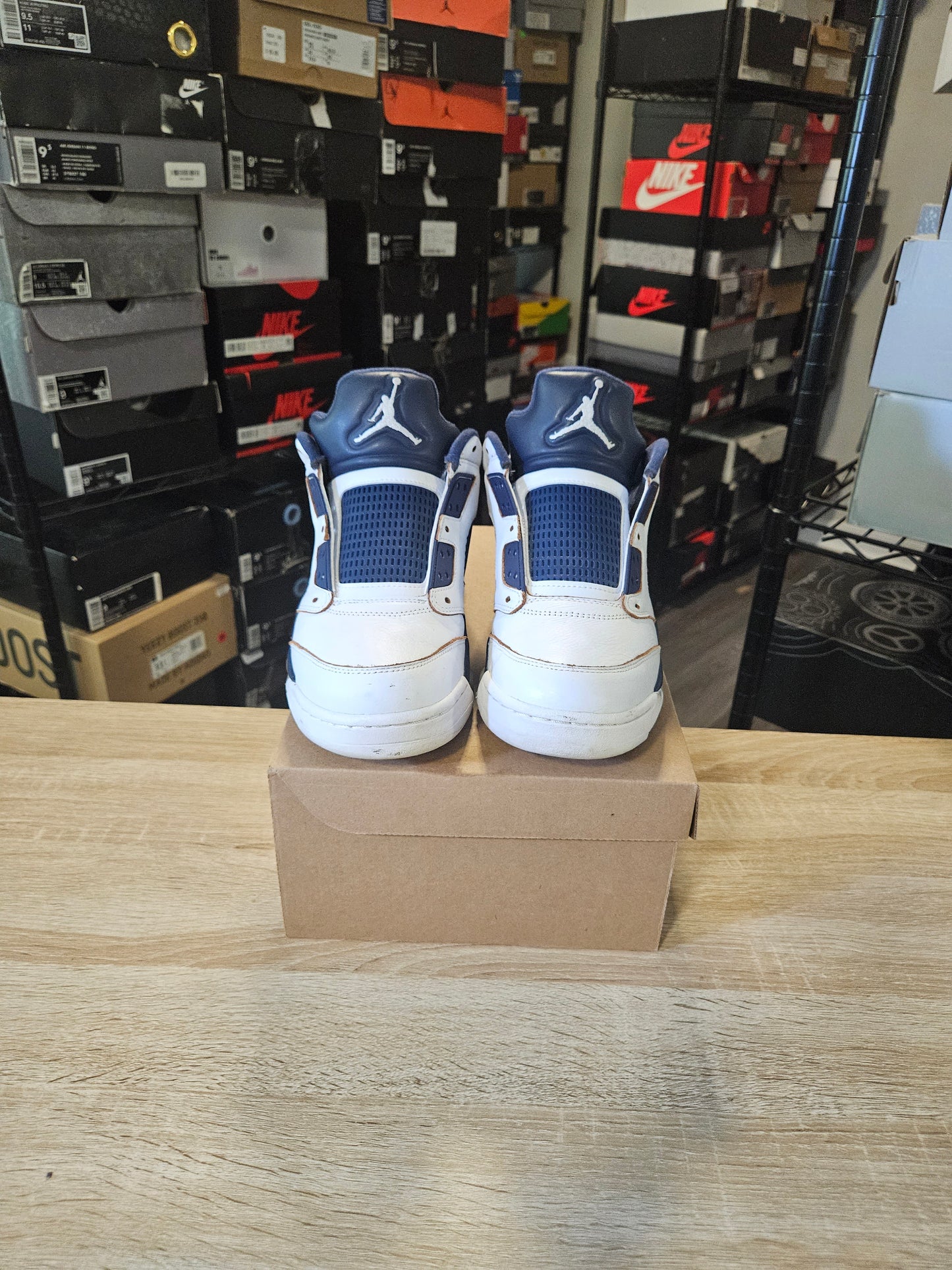 Size 9.5 - AJ 5 Retro Low Dunk From Above