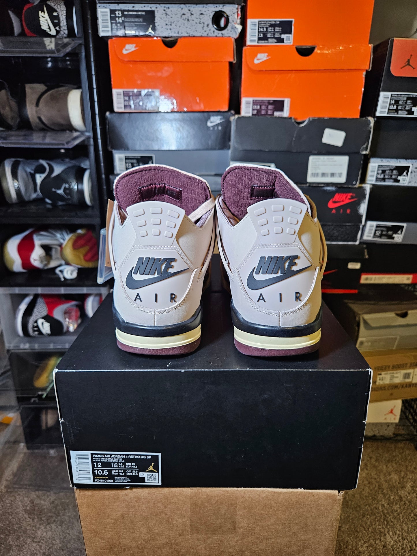 Size 12W/10.5M - A Ma Maniére x AJ 4 Retro While You Were Sleeping