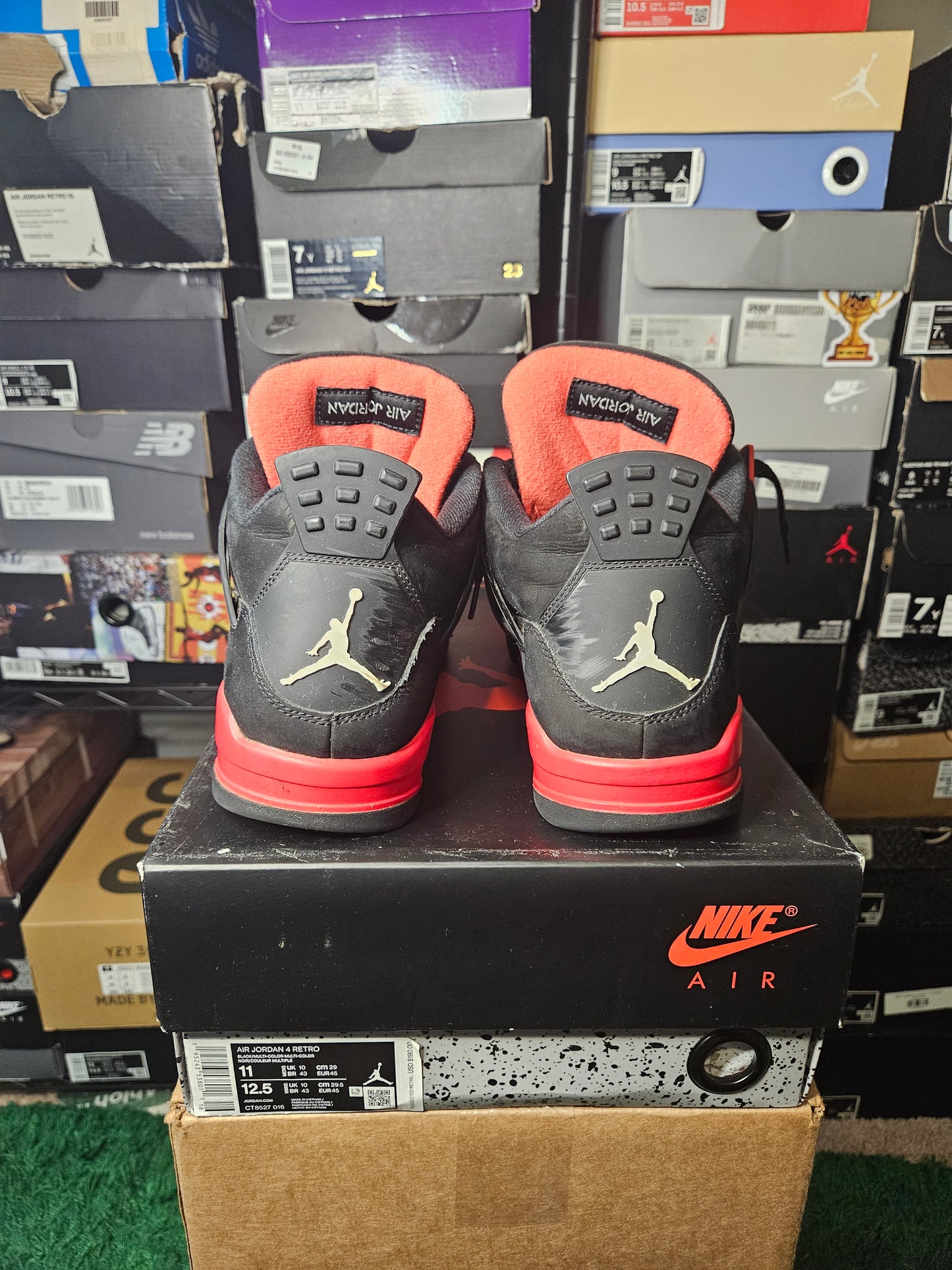 Size 11 - AJ 4 Retro Mid Red Thunder