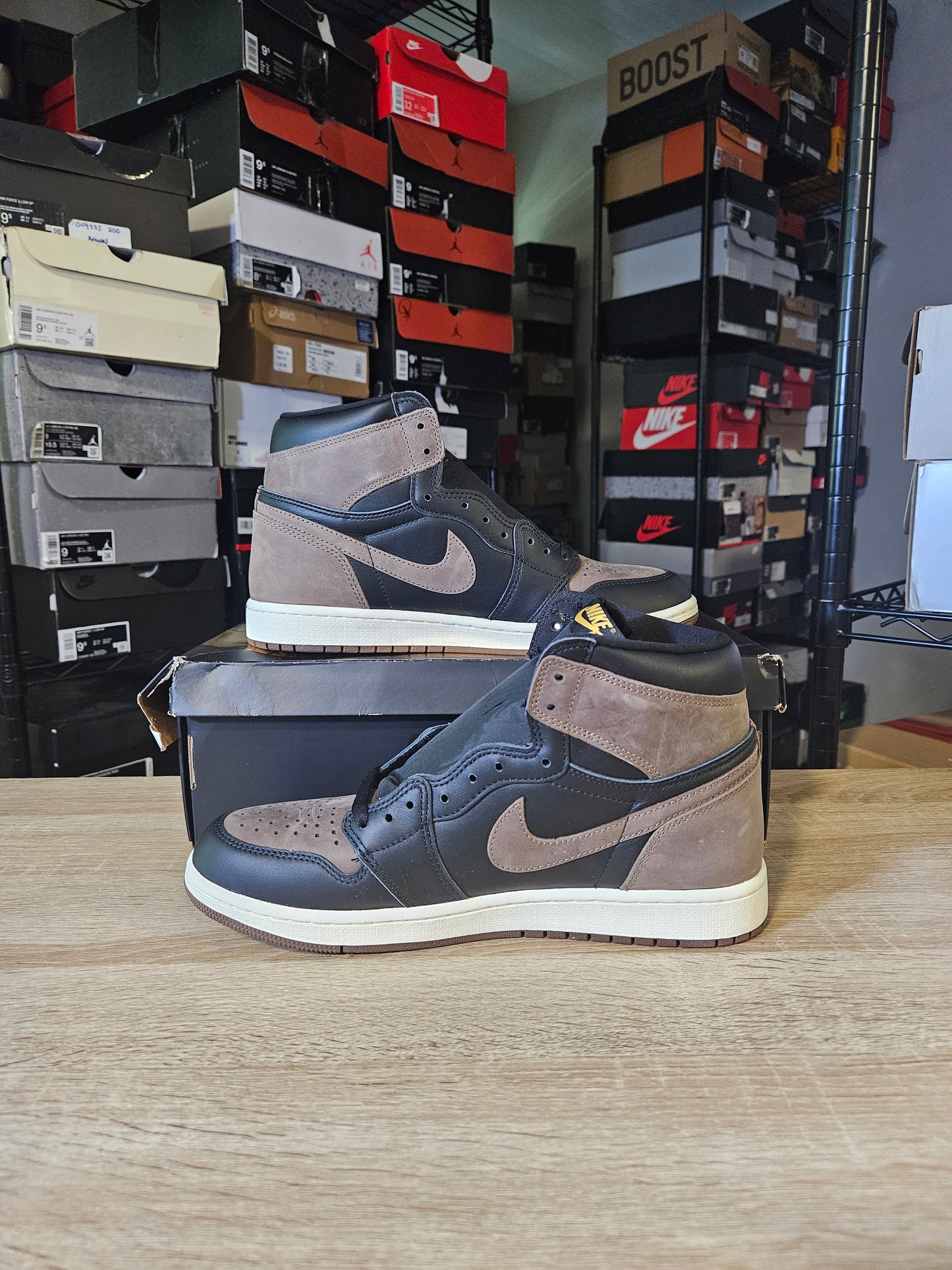 Size 10 -  AJ 1 Retro OG High Palomino