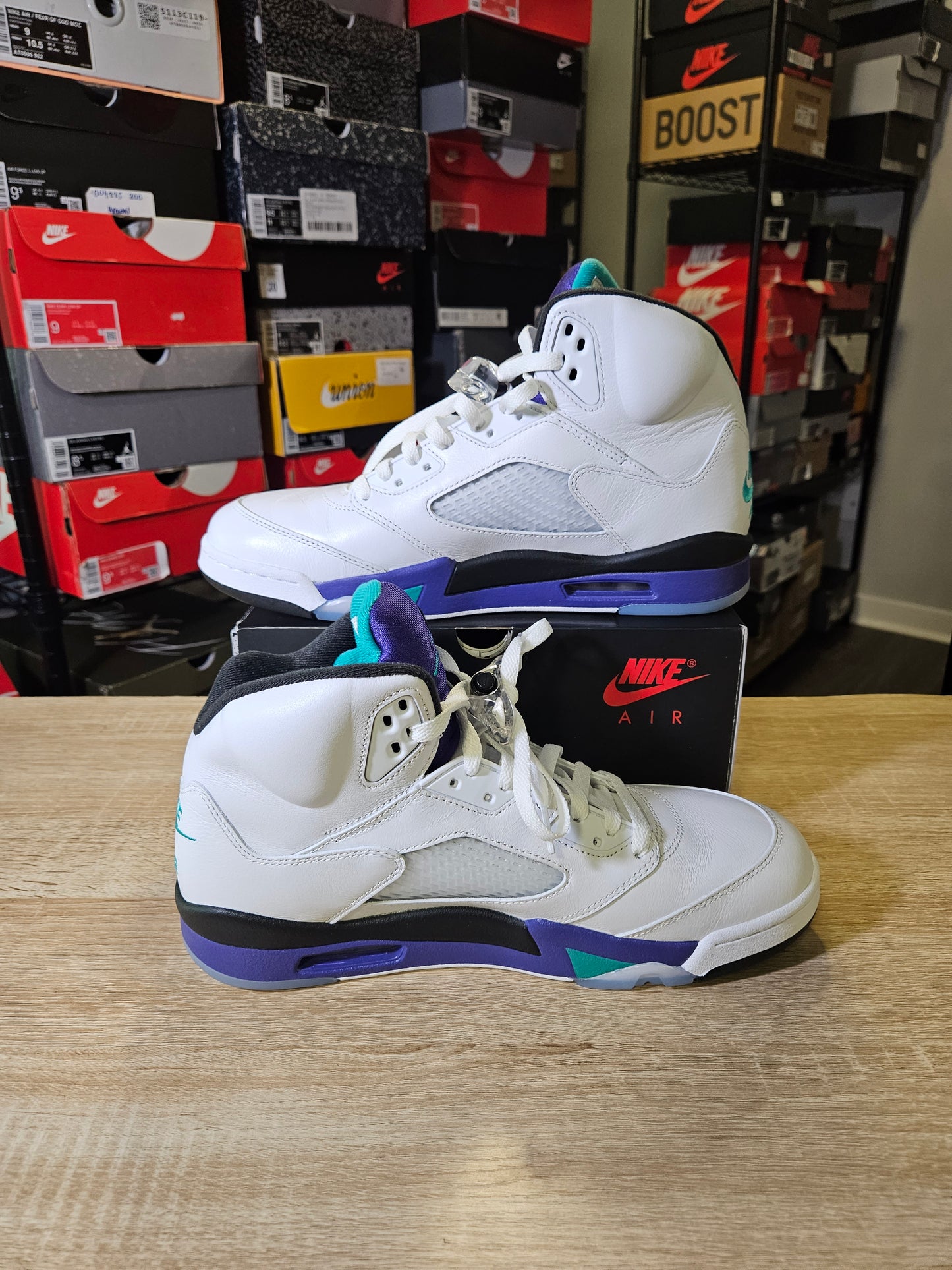 Size 11 - AJ 5 Retro 2025 Grape