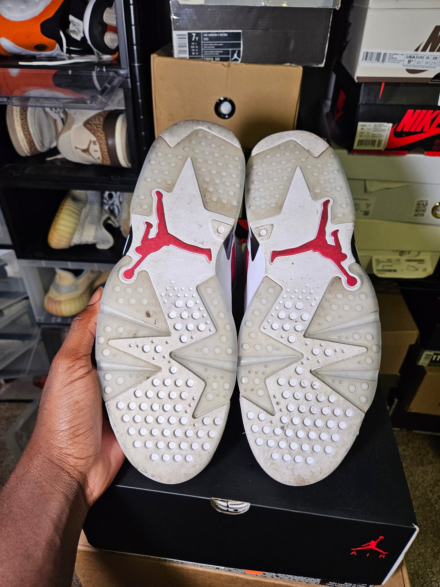 Size 12 - AJ 6 Retro OG Mid Carmine