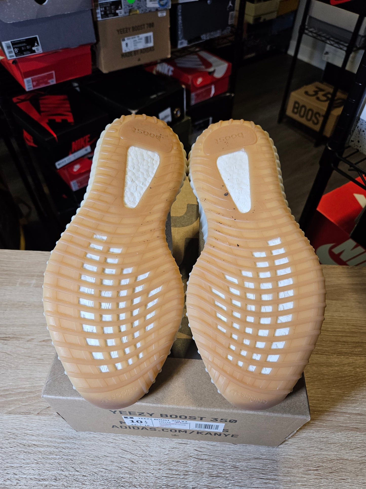 Size 10.5 - adidas Yeezy Boost 350 V2 Low Sesame