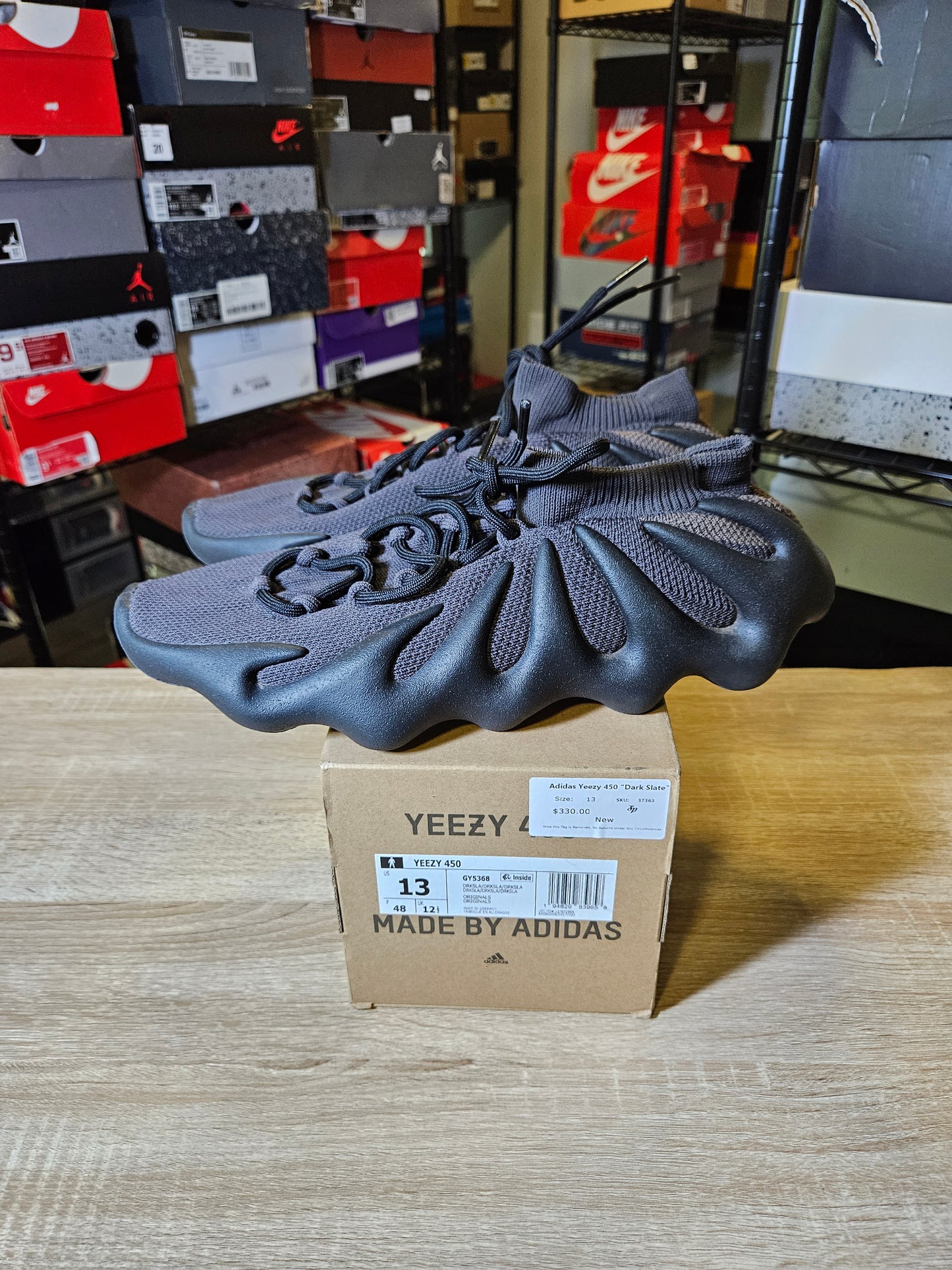Size 13 - YZY 450 Dark Slate - GY5368