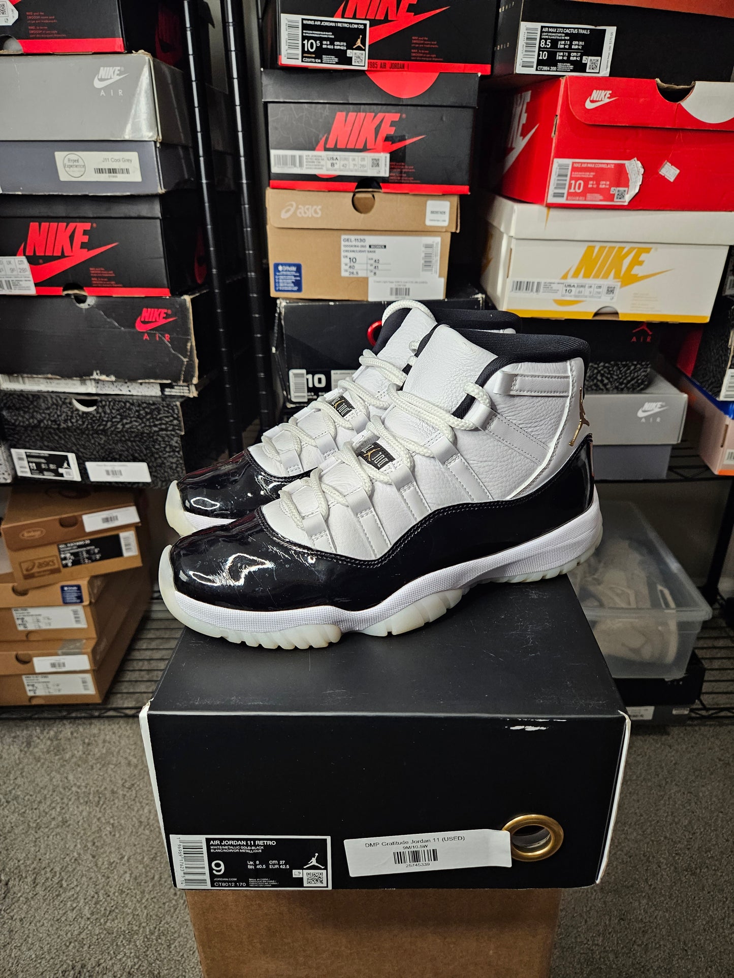 Size 9 - AJ 11 Retro Mid Gratitude / Defining Moments