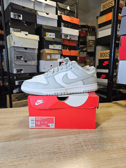 Size 10 - Dunk Low Grey Fog