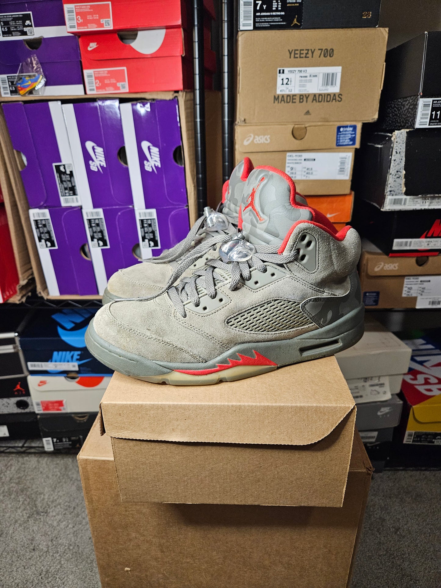 Size 10 - AJ 5 Retro 2024 Olive