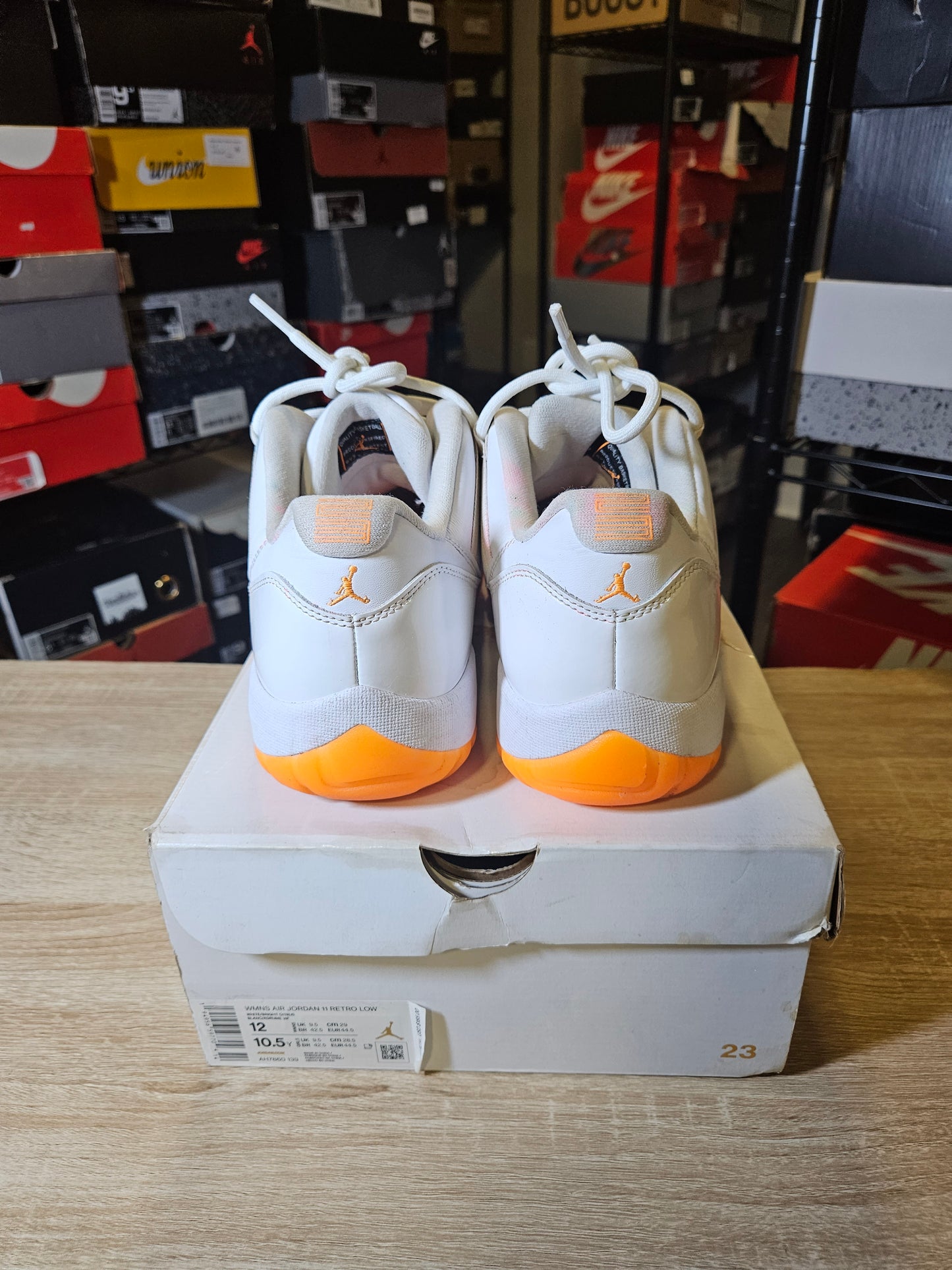 Size 12W/10.5M - AJ 11 Retro Low Bright Citrus
