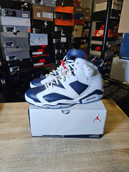 Size 11 - AJ 6 Retro 2024 Olympic