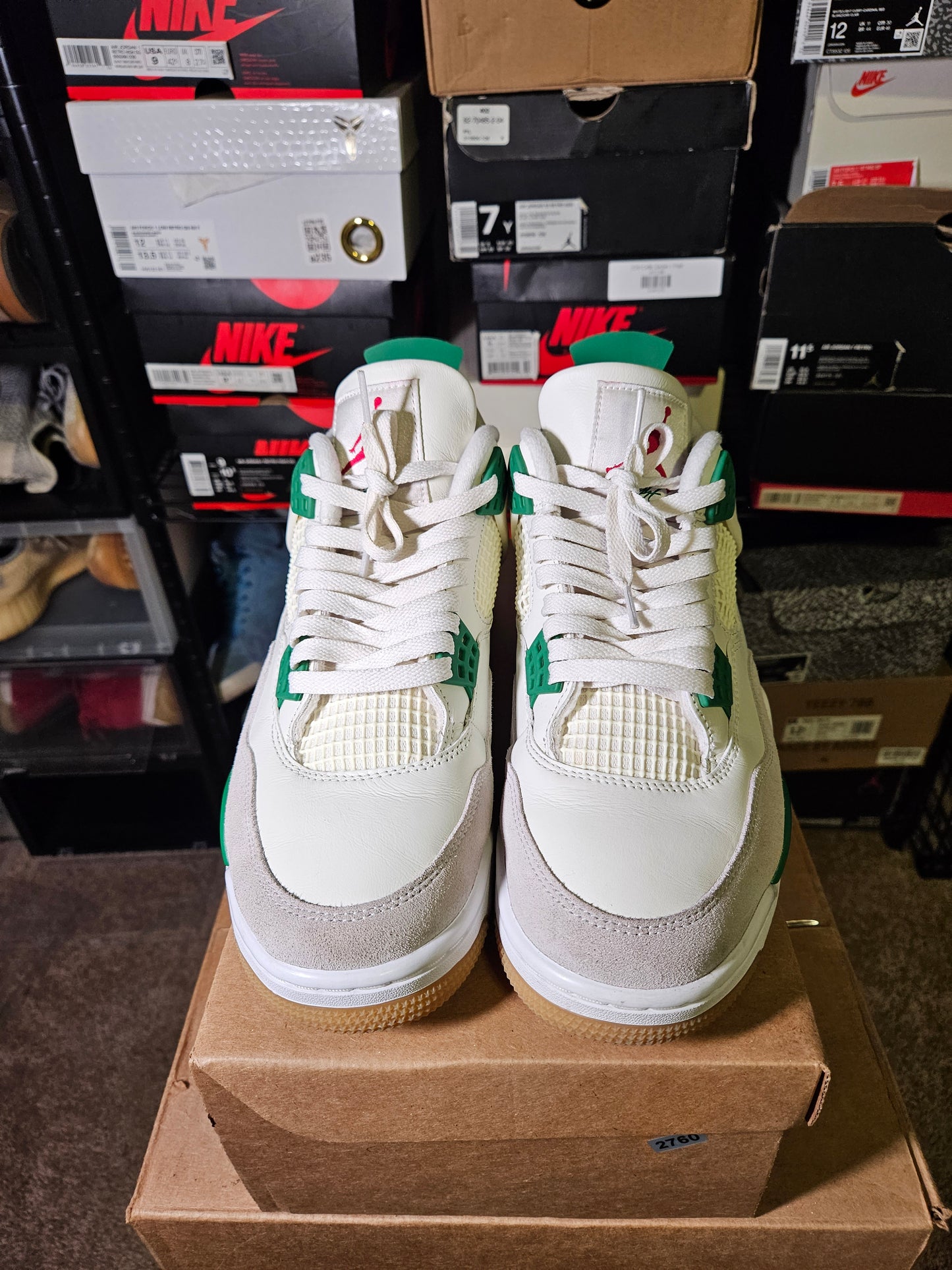 Size 9.5 - Jordan 4 Retro SP x Nike SB Mid Pine Green