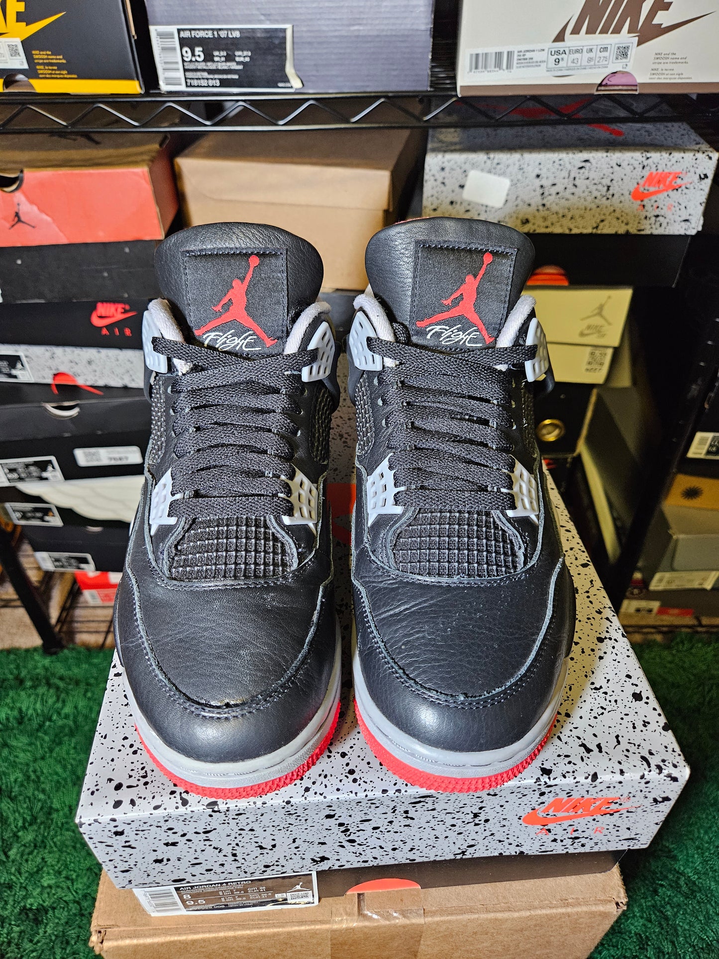 Size 8 - AJ 4 Retro Bred Reimagined
