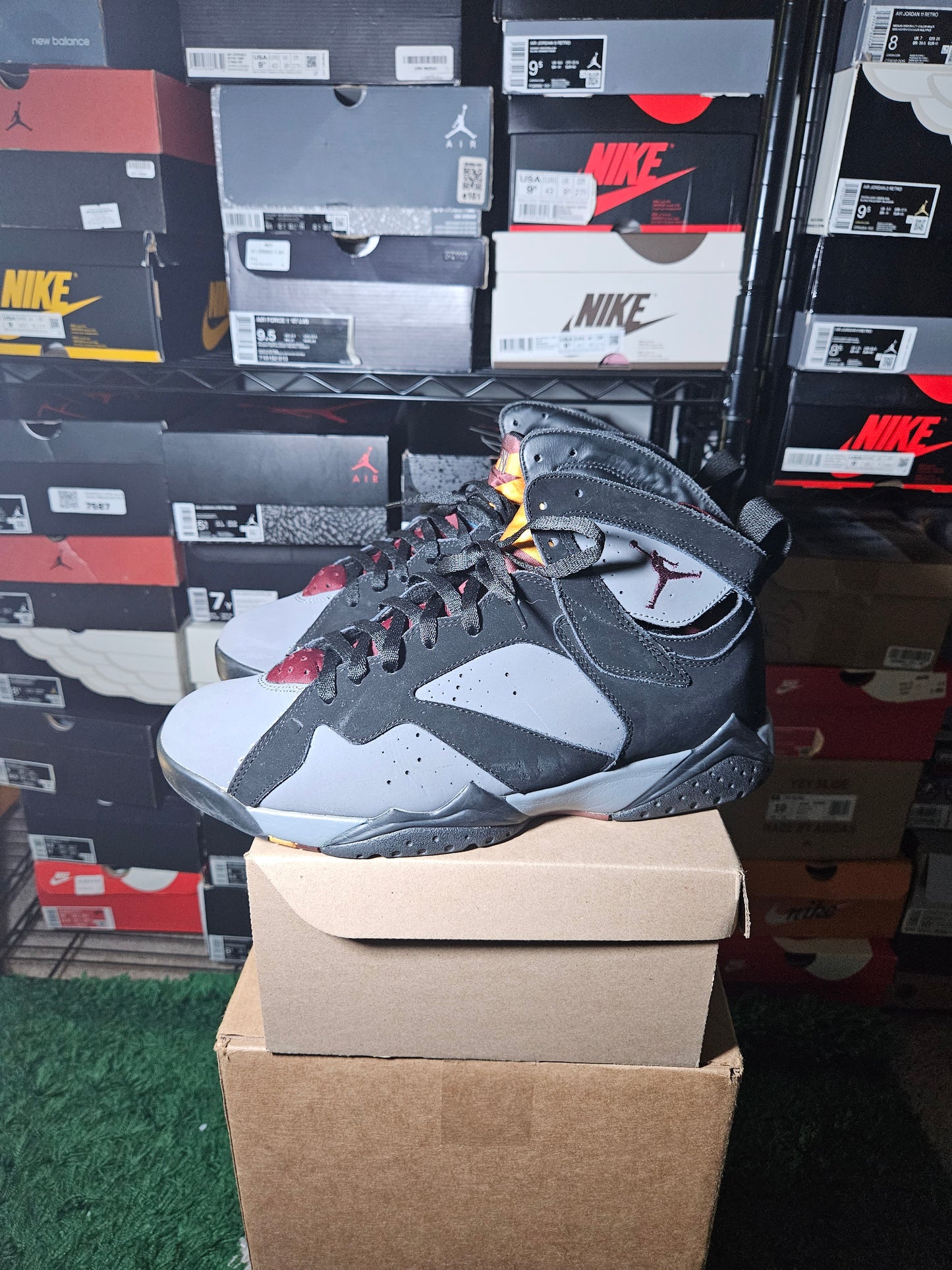 Size 12 - AJ 7 Retro Bordeaux 2015