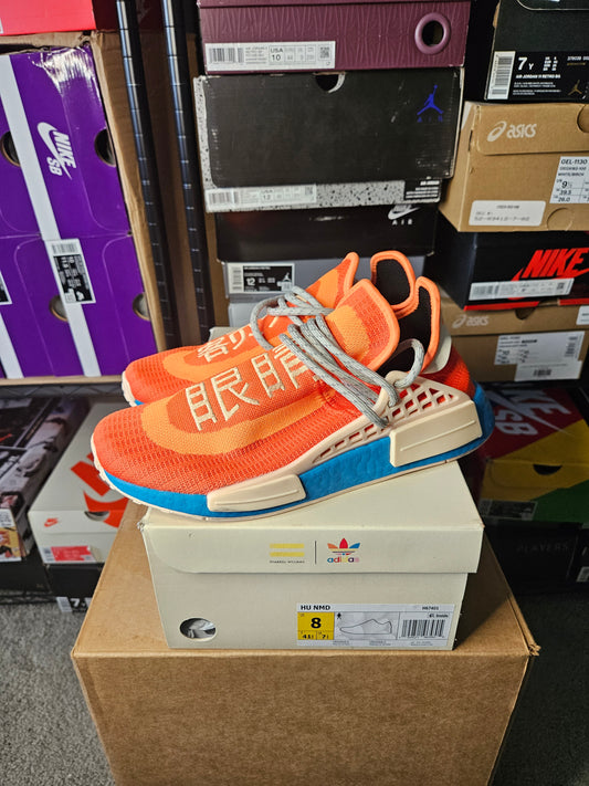 Size 8 - Pharrell x NMD Human Race Extra Eye - Bold Orange