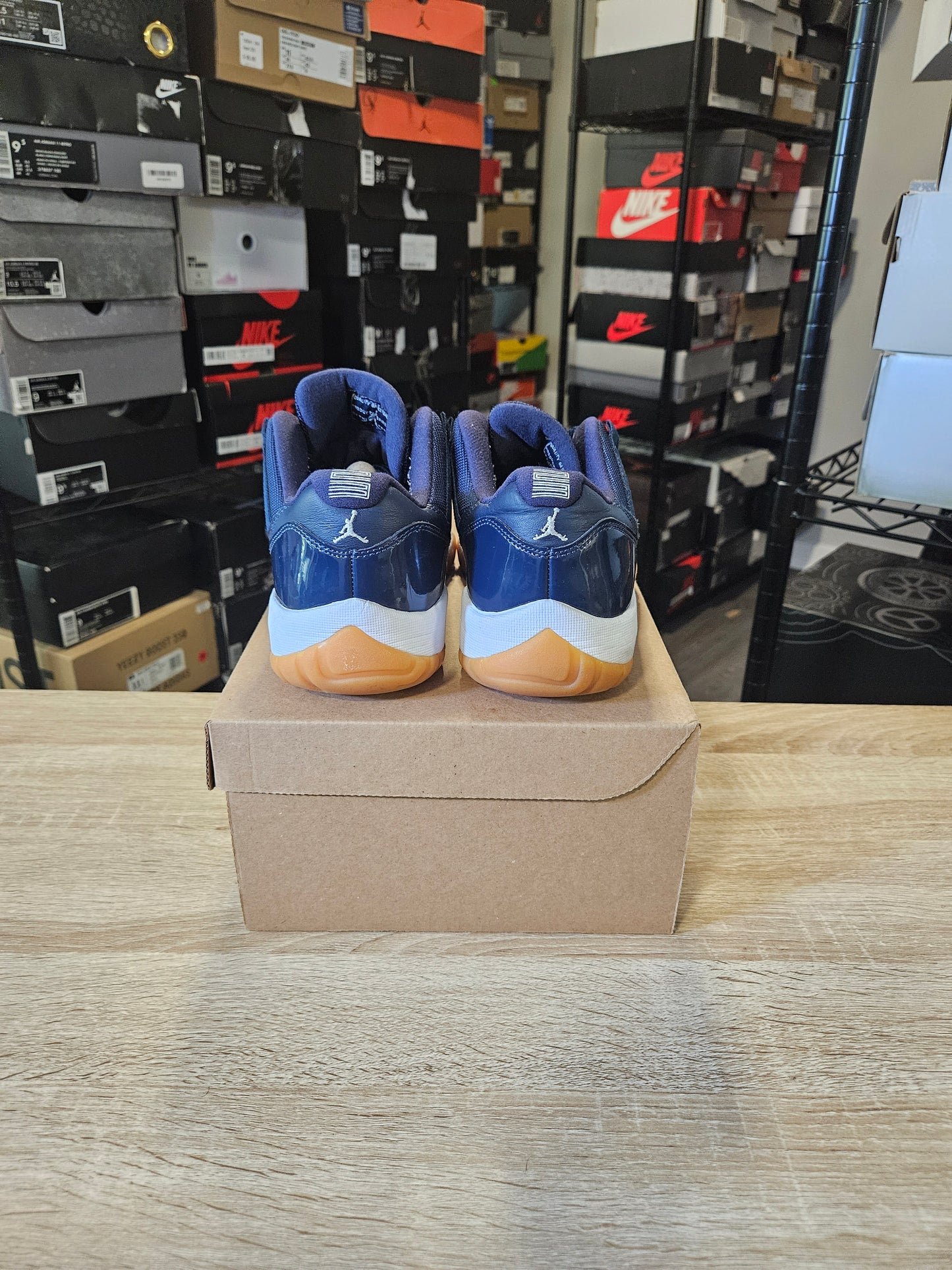 Size 9.5 - AJ 11 Retro Low Navy Gum