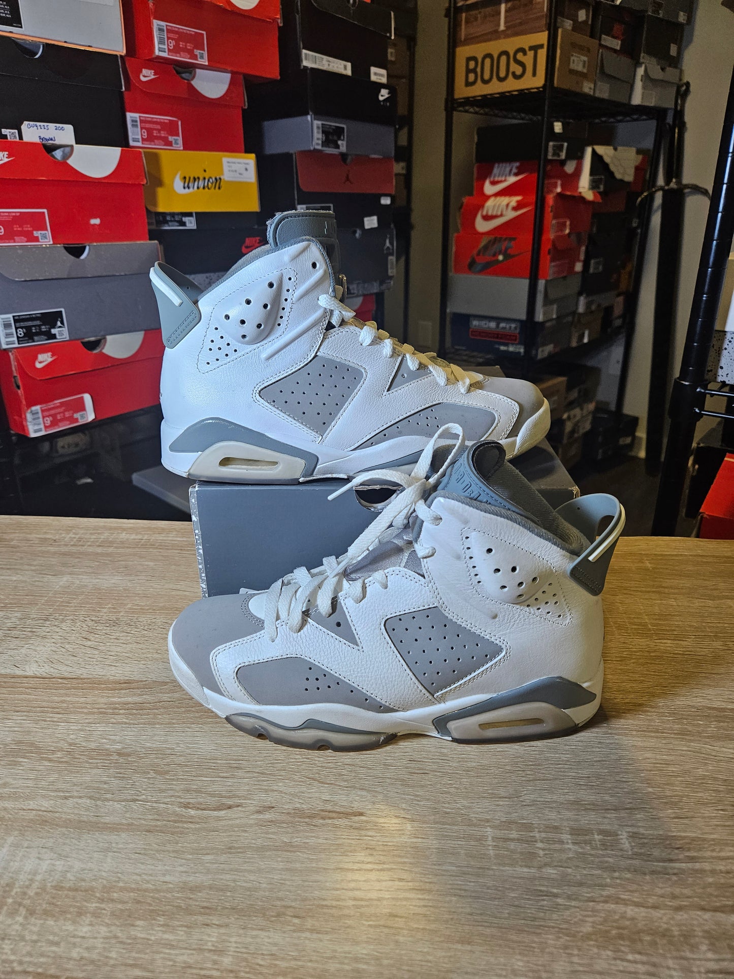 Size 8 - AJ 6 Retro Low Cool Grey