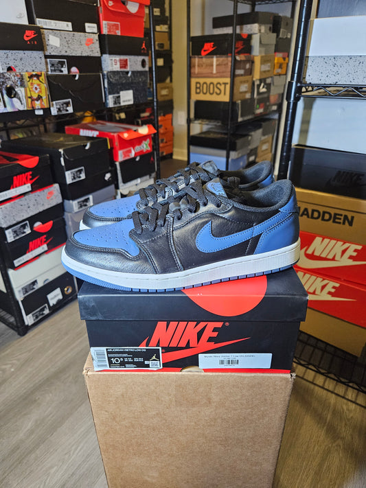 Size 10.5 - AJ 1 Low OG Mystic Navy