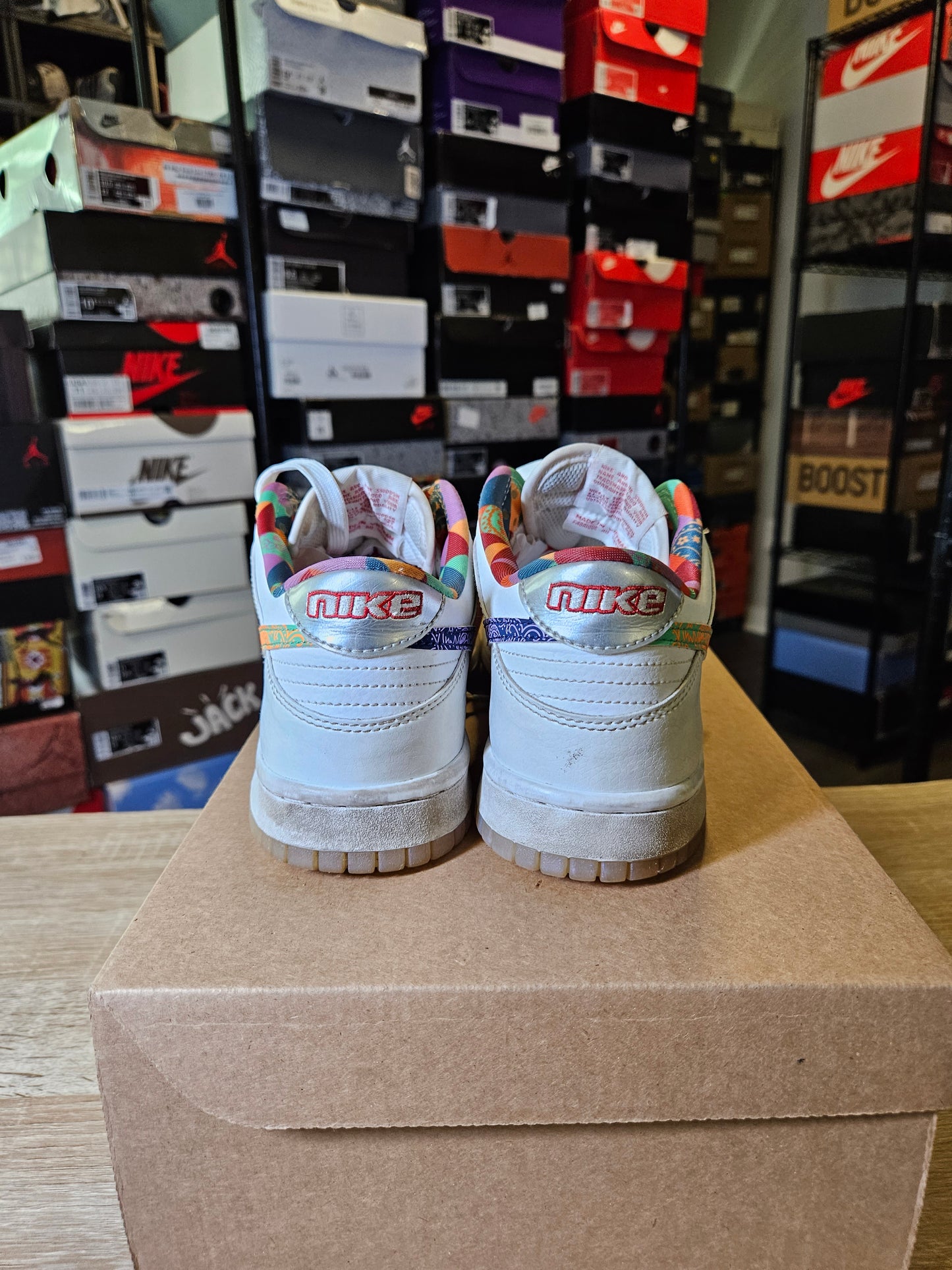 Size 6.5 - Nike Dunk Low Multicolor Paisley