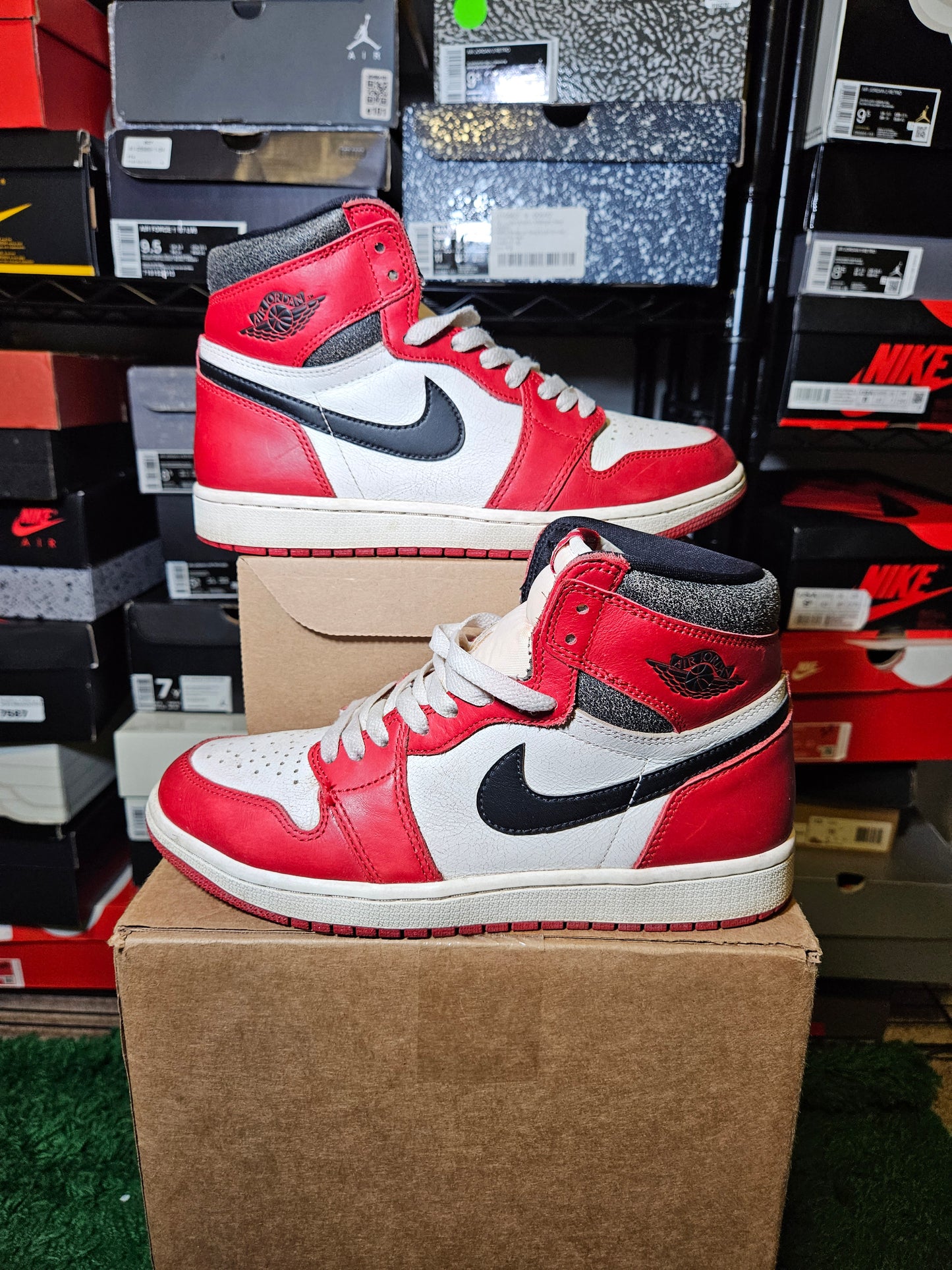 Size 8.5 - AJ 1 Retro High OG Chicago Reimagined Lost & Found 2022