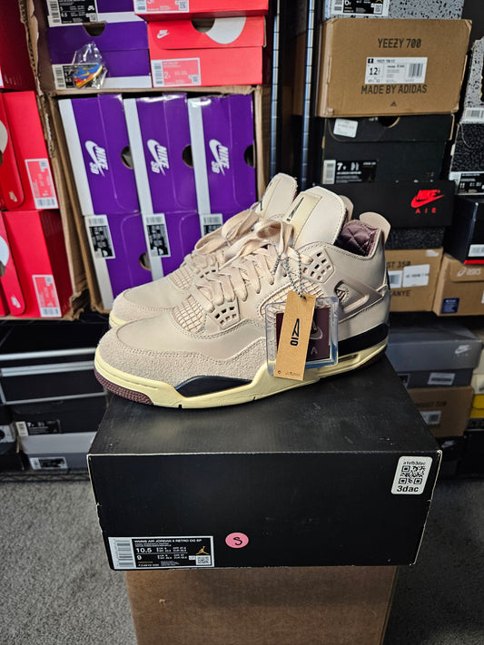 Size 10.5W/9M - A Ma Maniére x Air Jordan 4 Retro While You Were Sleeping