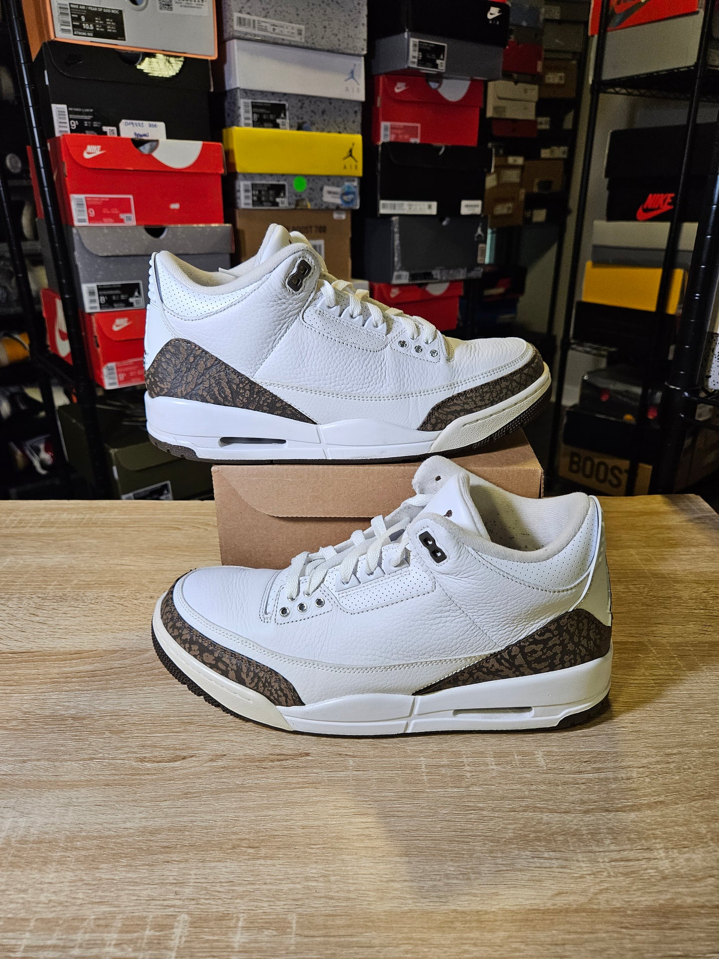 Size 10.5 - AJ 3 Retro 2018 Mocha