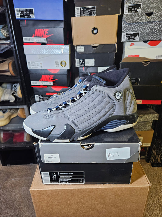 Size 12 - Air Jordan 14 Retro Graphite Navy