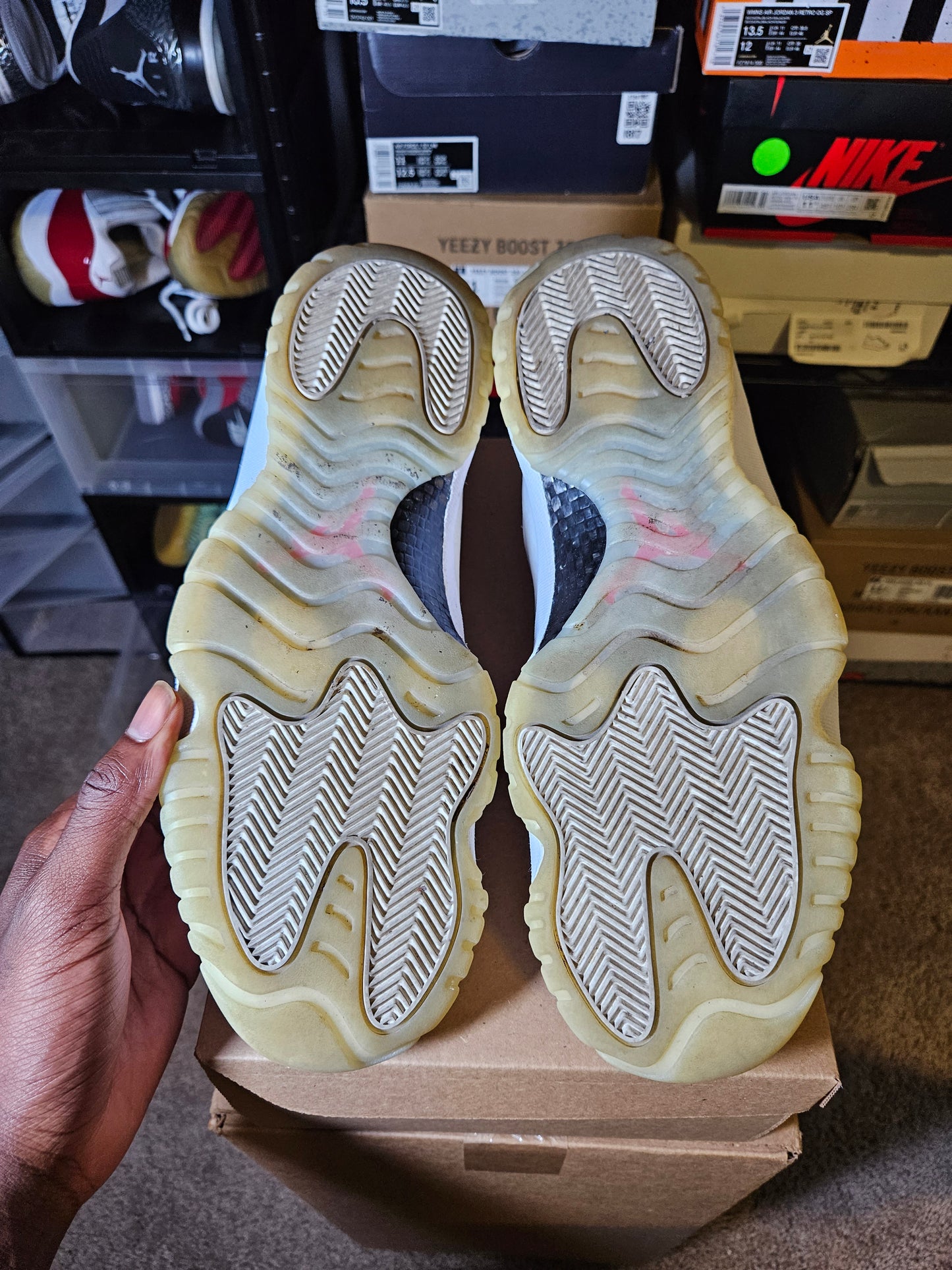 Size 12 - AJ 11 Retro Platinum Tint
