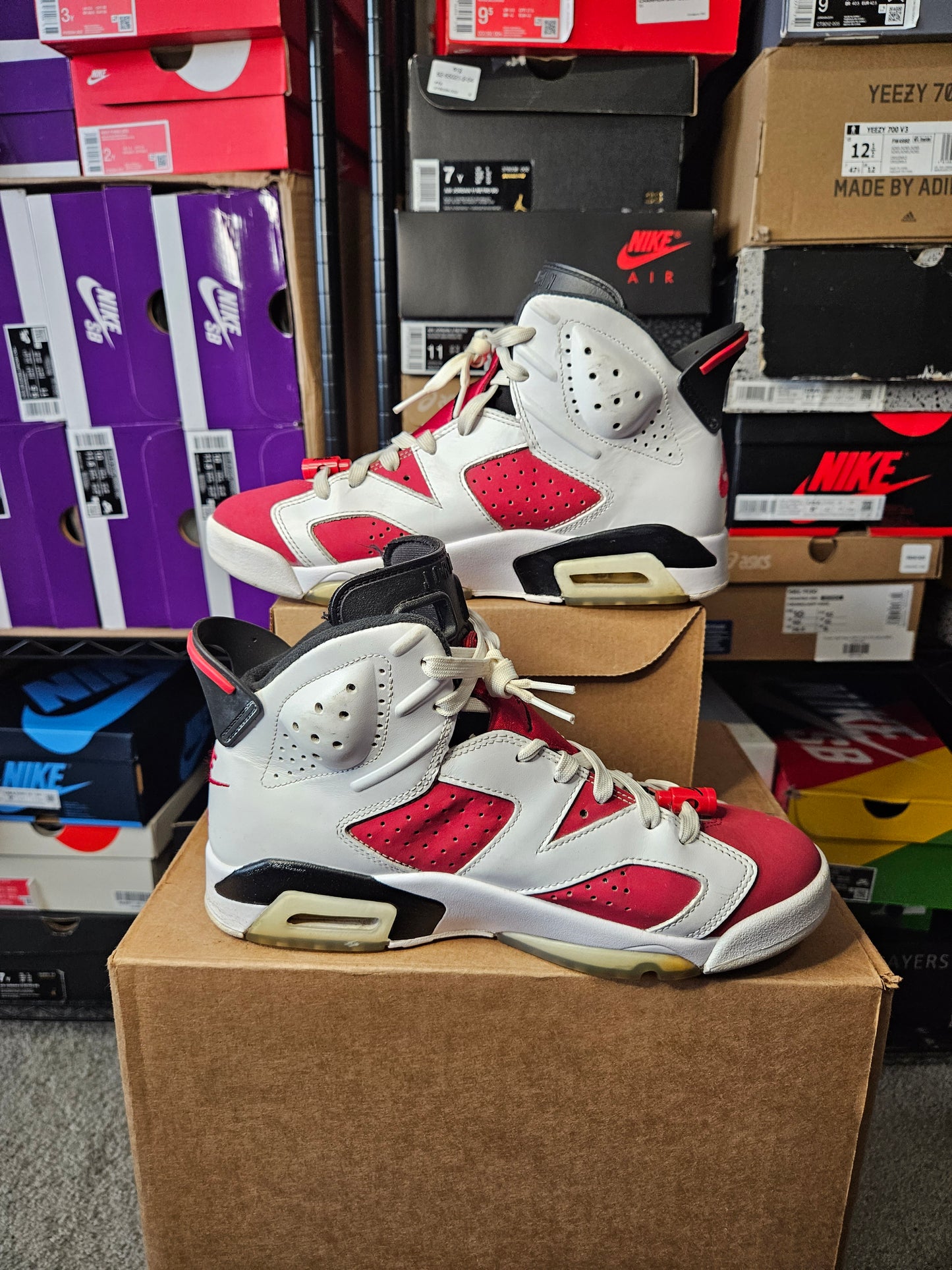 Size 8 - AJ 6 Retro OG Mid Carmine